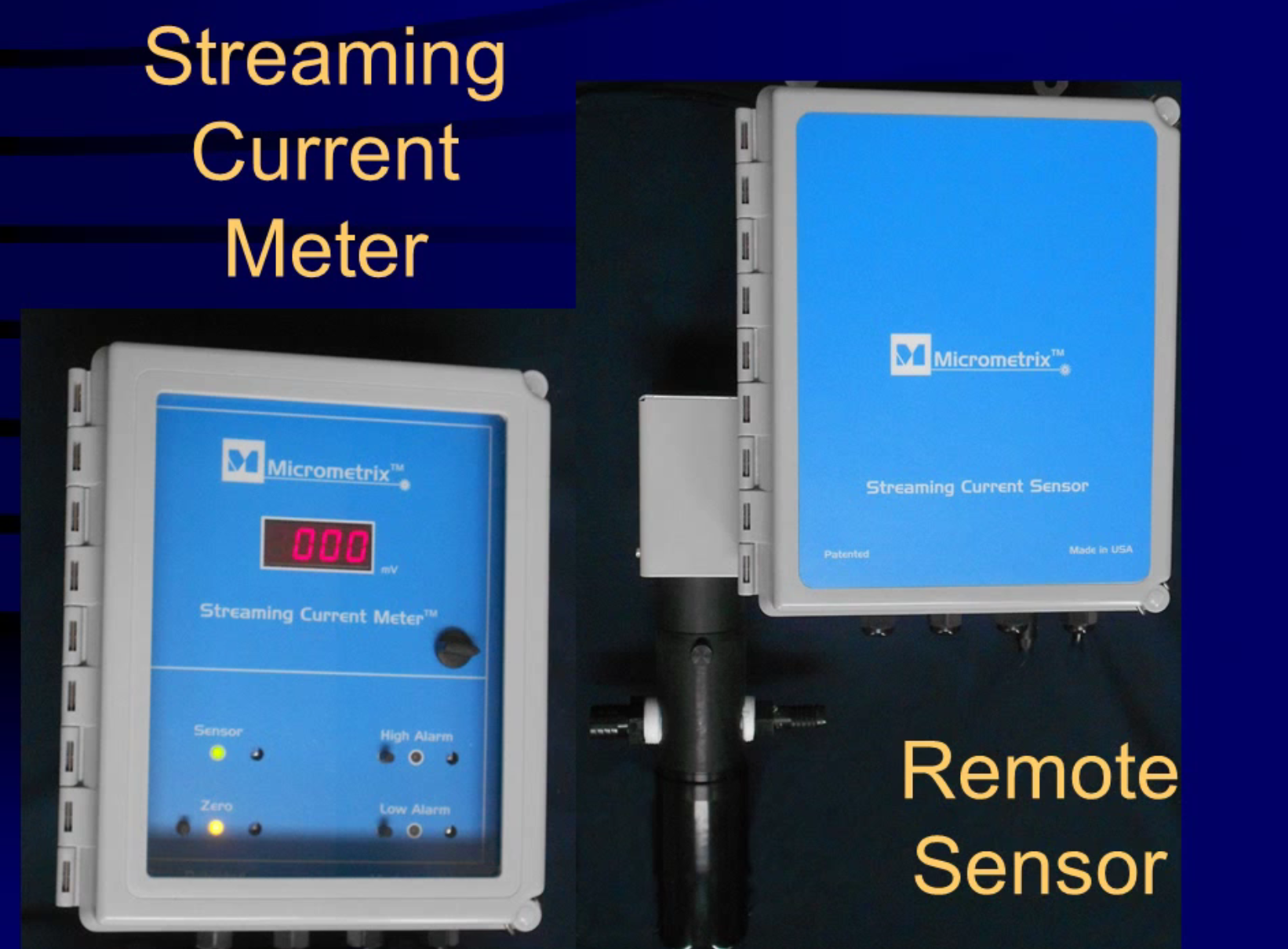 Micrometrix Streaming Current Monitor